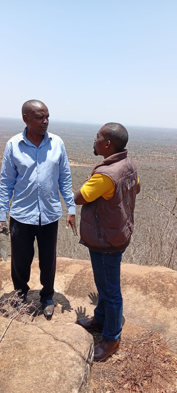 View across the Kwa Mali hills, Kitui County